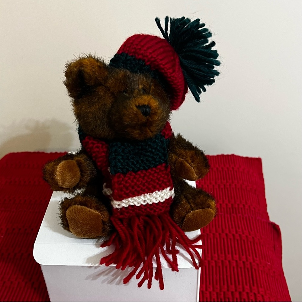 Hugfun bear w gift box - new, vintage